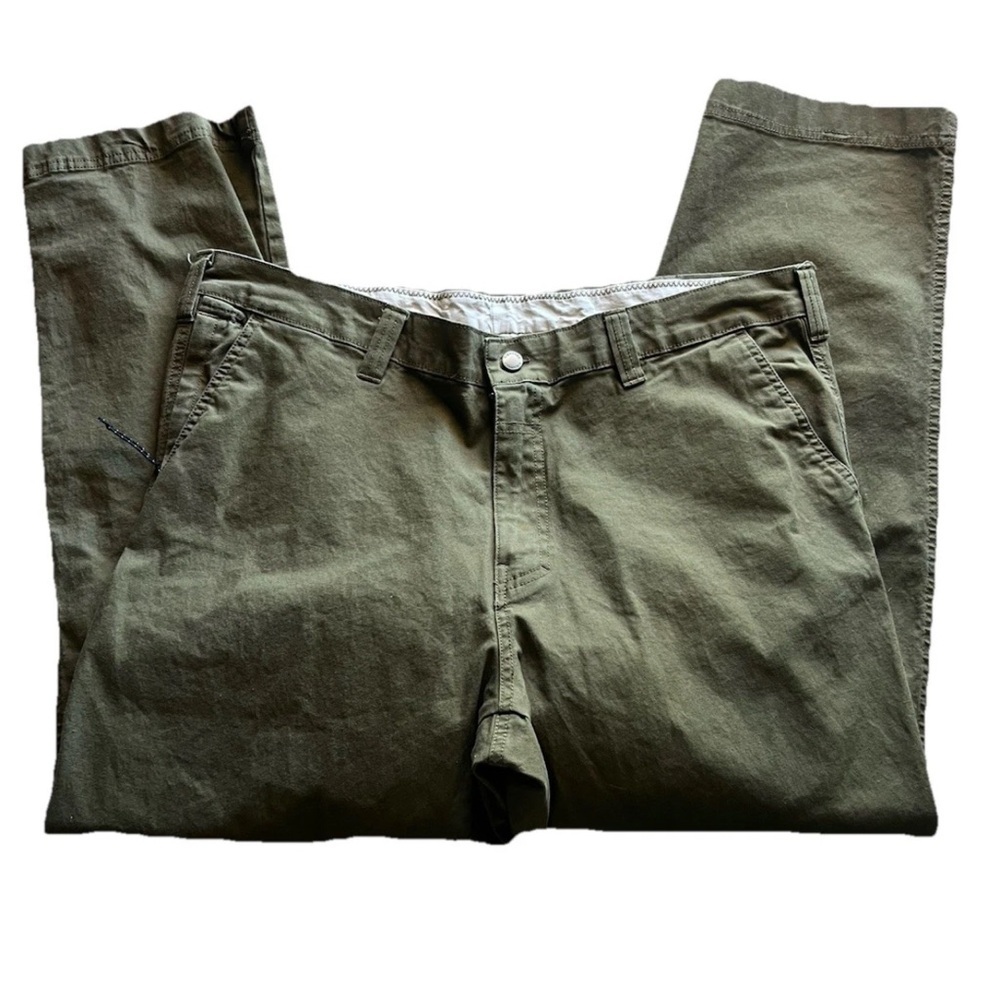 Columbia 5 pocket Pants Cargo Chino Mens 40x30 Regular Fit Hiking Fishing Camp